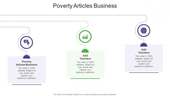 Poverty Articles Business In Powerpoint And Google Slides Cpb