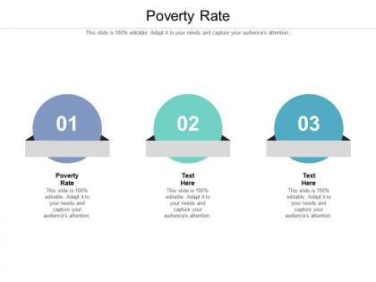 Poverty rate ppt powerpoint presentation gallery format cpb