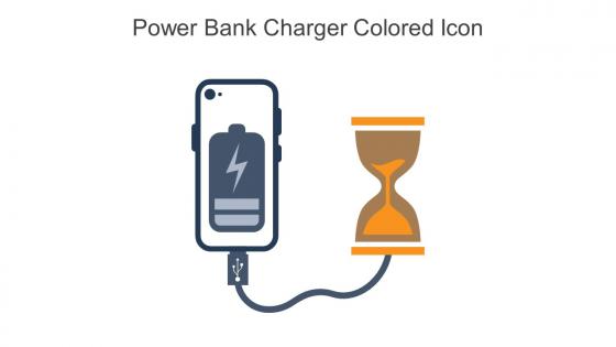 Power Bank Charger Colored Icon In Powerpoint Pptx Png And Editable Eps Format