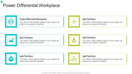 Power Differential Workplace In Powerpoint And Google Slides Cpb