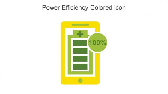 Power Efficiency Colored Icon In Powerpoint Pptx Png And Editable Eps Format