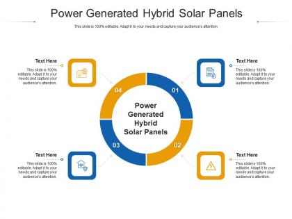 Power generated hybrid solar panels ppt powerpoint presentation icon show cpb