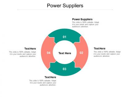 Power suppliers ppt powerpoint presentation layouts images cpb