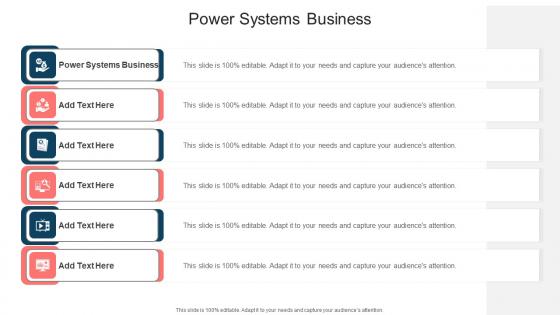 Power Systems Business In Powerpoint And Google Slides Cpb