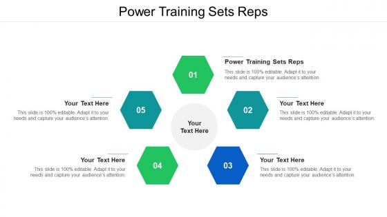 Power training sets reps ppt powerpoint presentation visual aids show cpb