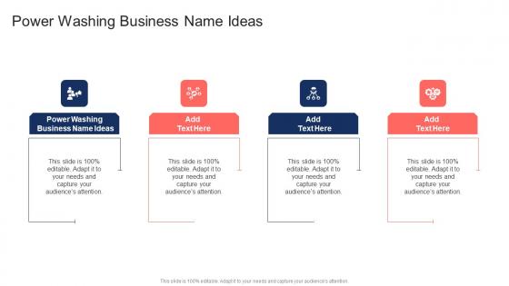 Power Washing Business Name Ideas In Powerpoint And Google Slides Cpb