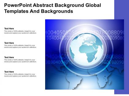 Powerpoint abstract background global templates and backgrounds