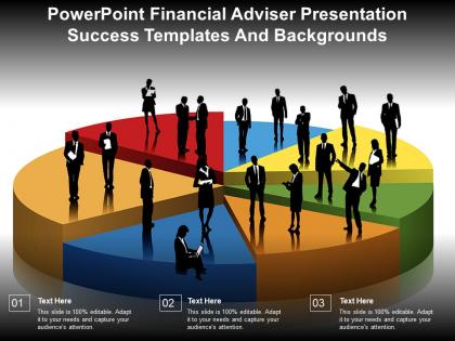 Powerpoint financial adviser presentation success templates and backgrounds