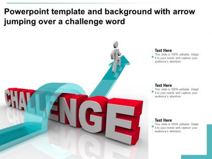 Jumping Arrow PowerPoint Presentation and Slides PPT Example | SlideTeam