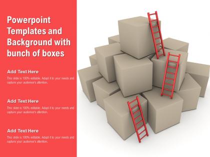 Powerpoint templates and background with bunch of boxes