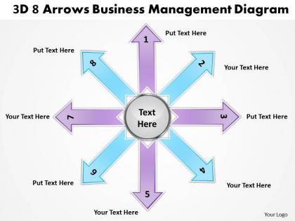 Powerpoint templates download management diagram arrows process software slides