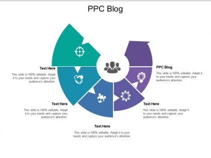 Ppc blog ppt powerpoint presentation visual aids infographic template cpb