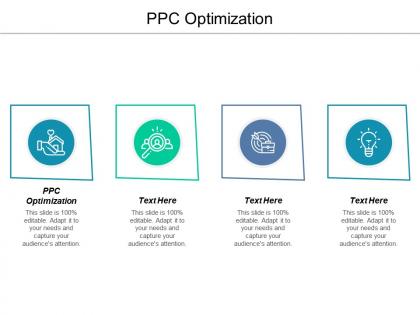 Ppc optimization ppt powerpoint presentation icon files cpb