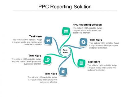 Ppc reporting solution ppt powerpoint presentation pictures icon cpb