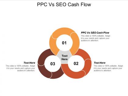Ppc vs seo cash flow ppt powerpoint presentation show files cpb