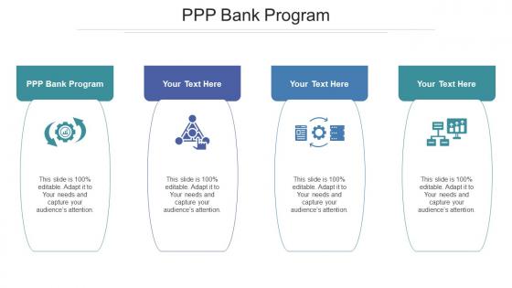 Ppp Bank Program Ppt Powerpoint Presentation Gallery Grid Cpb