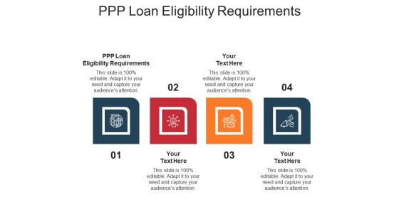 Ppp loan eligibility requirements ppt powerpoint presentation outline graphics tutorials cpb