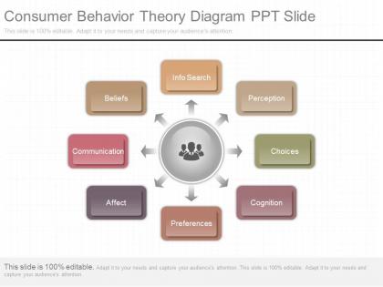 Ppt consumer behavior theory diagram ppt slide