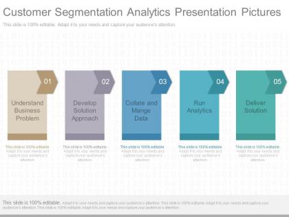 Ppt customer segmentation analytics presentation pictures