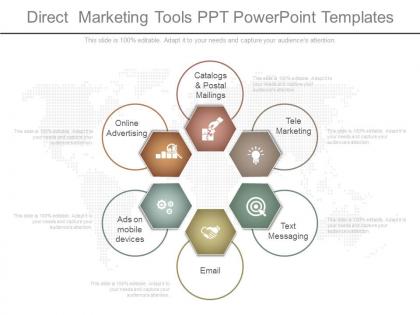Ppt direct marketing tools ppt powerpoint templates