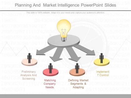 Ppt planning and market intelligence powerpoint slides