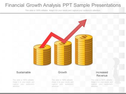 Ppts financial growth analysis ppt sample presentations