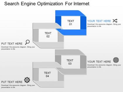 Ppts search engine optimization for internet powerpoint template