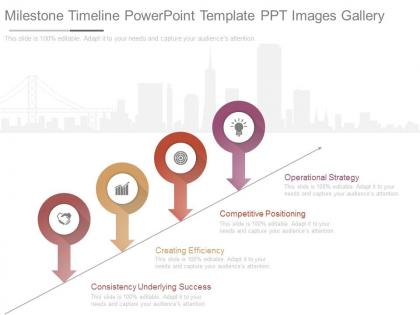 Pptx milestone timeline powerpoint template ppt images gallery