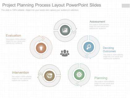 Pptx project planning process layout powerpoint slides