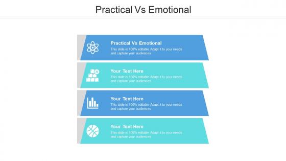 Practical vs emotional ppt powerpoint presentation pictures gridlines cpb