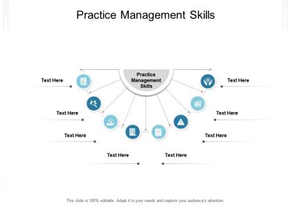 Practice management skills ppt powerpoint presentation model structure cpb