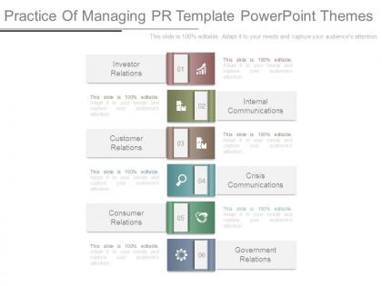 Practice of managing pr template powerpoint themes