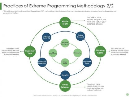 Practices of extreme programming methodology scrum crystal extreme programming it
