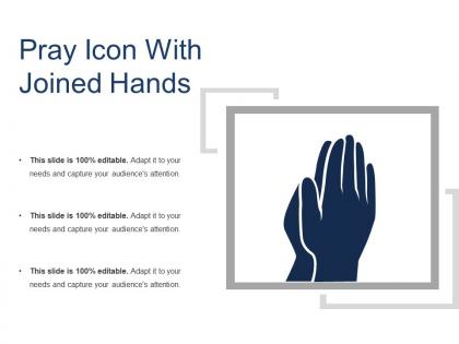 Pray icon with joined hands1