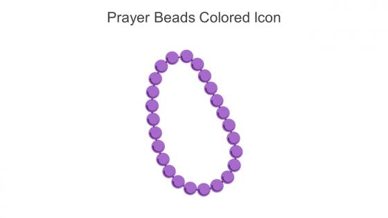 Prayer Beads Colored Icon In Powerpoint Pptx Png And Editable Eps Format