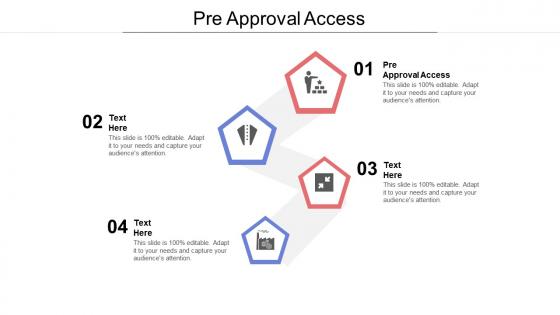 Pre approval access ppt powerpoint presentation infographic template themes cpb