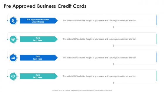Pre Approved Business Credit Cards In Powerpoint And Google Slides Cpb