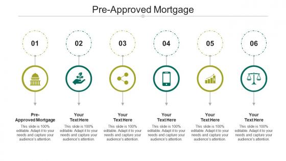 Pre approved mortgage ppt powerpoint presentation infographic template styles cpb