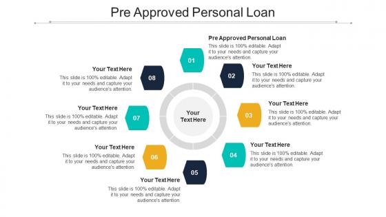 Pre Approved Personal Loan Ppt Powerpoint Presentation Slides Images Cpb