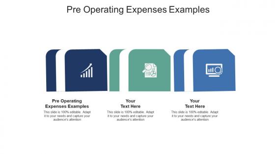 Pre operating expenses examples ppt powerpoint presentation slides samples cpb