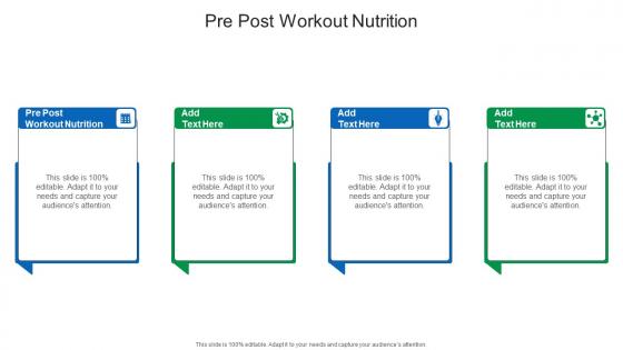Pre Post Workout Nutrition In Powerpoint And Google Slides Cpb