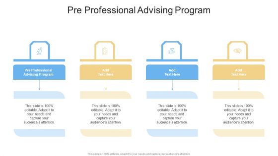 Pre Professional Advising Program In Powerpoint And Google Slides Cpb