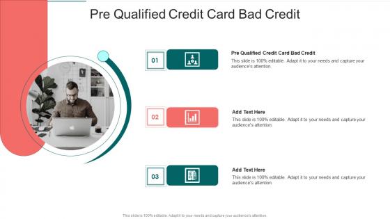 Pre Qualified Credit Card Bad Credit In Powerpoint And Google Slides Cpb