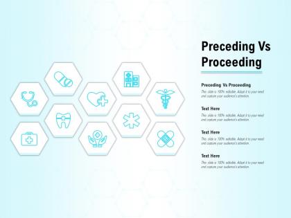 Preceding vs proceeding ppt powerpoint presentation infographics samples