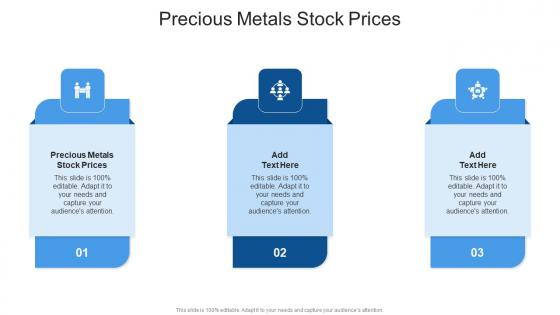 Precious Metals Stock Prices In Powerpoint And Google Slides Cpb