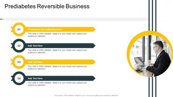 Prediabetes Reversible Business In Powerpoint And Google Slides Cpb