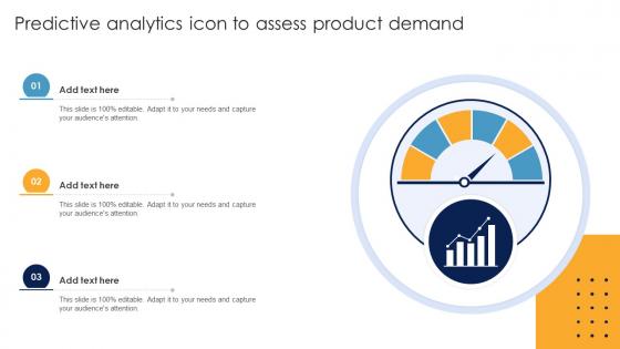 Predictive Analytics Icon To Assess Product Demand
