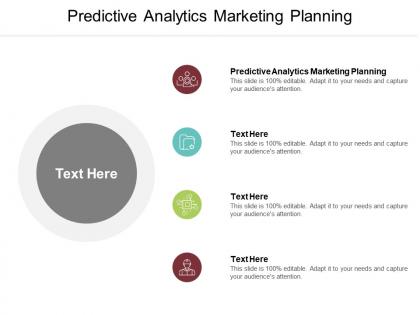 Predictive analytics marketing planning ppt powerpoint presentation ideas inspiration cpb