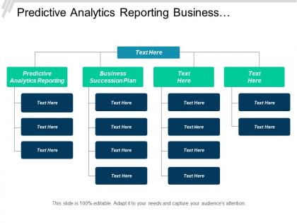 Predictive analytics reporting business succession plan operational risks cpb