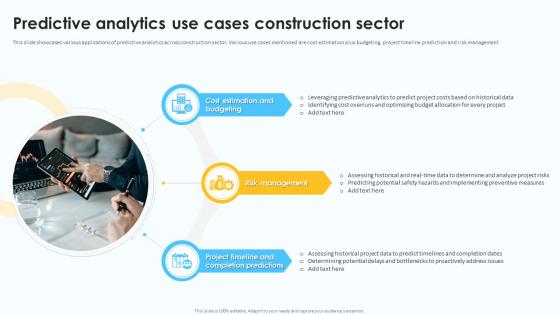 Predictive Analytics Use Cases Construction Sector Predictive Analytics For Data Driven AI SS